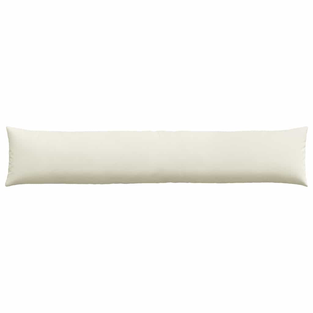 vidaXL Poduszki na sofę 2 pcs Kremowy 200 x 40 cm Tkanina sztruksowa
