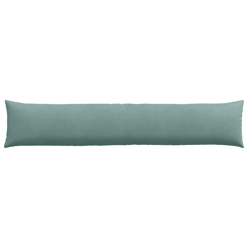 vidaXL Poduszki na sofę 2 pcs Zielony morski 200 x 40 cm