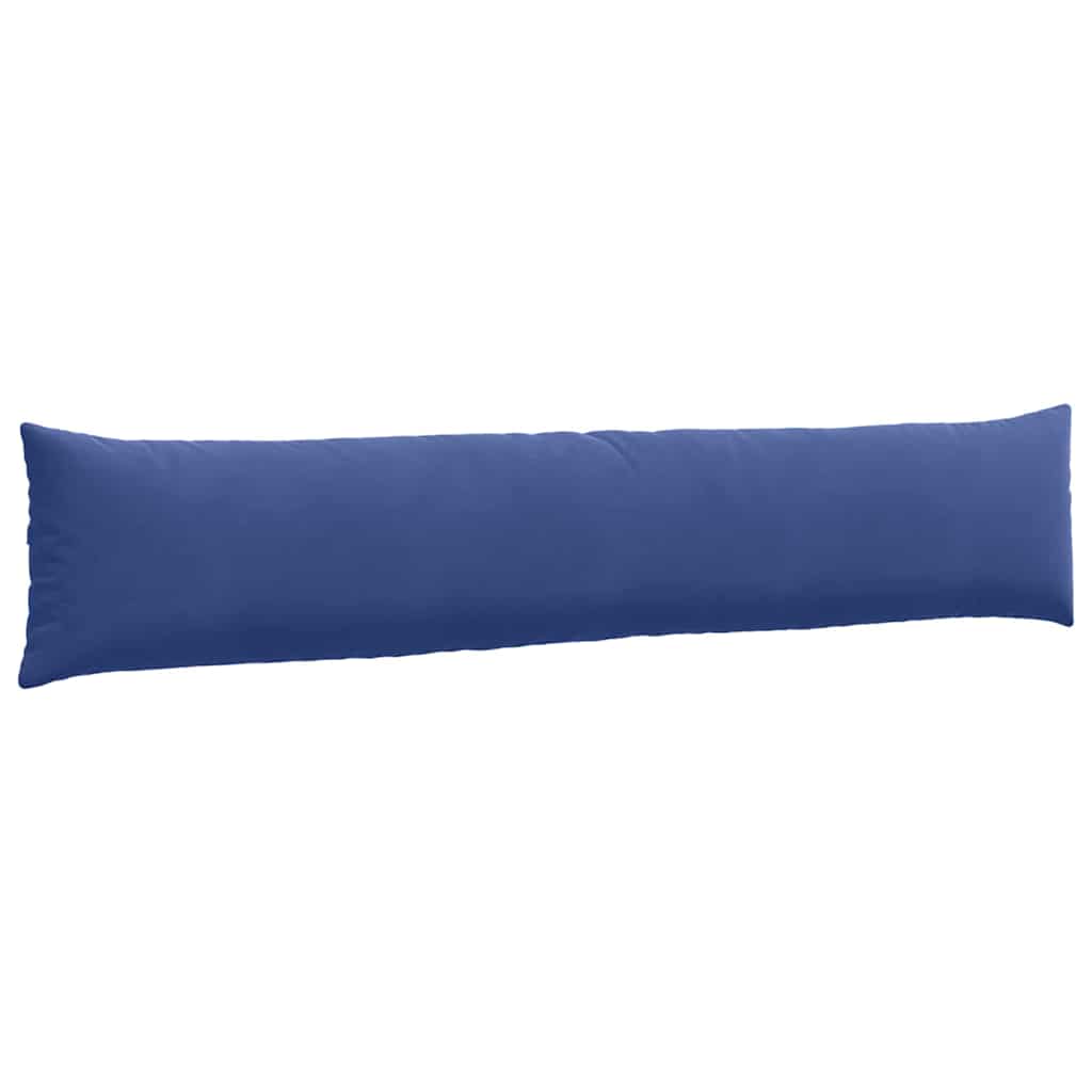 vidaXL Poduszki na sofę 2 pcs Niebieski policyjny 200 x 40 cm
