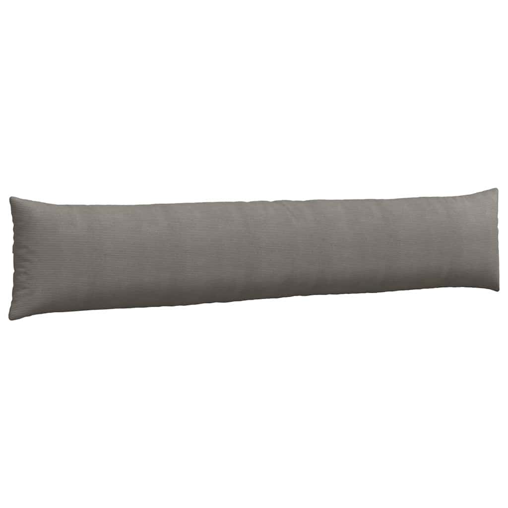 vidaXL Poduszki na sofę 2 pcs Jasnoszary 200 x 40 cm