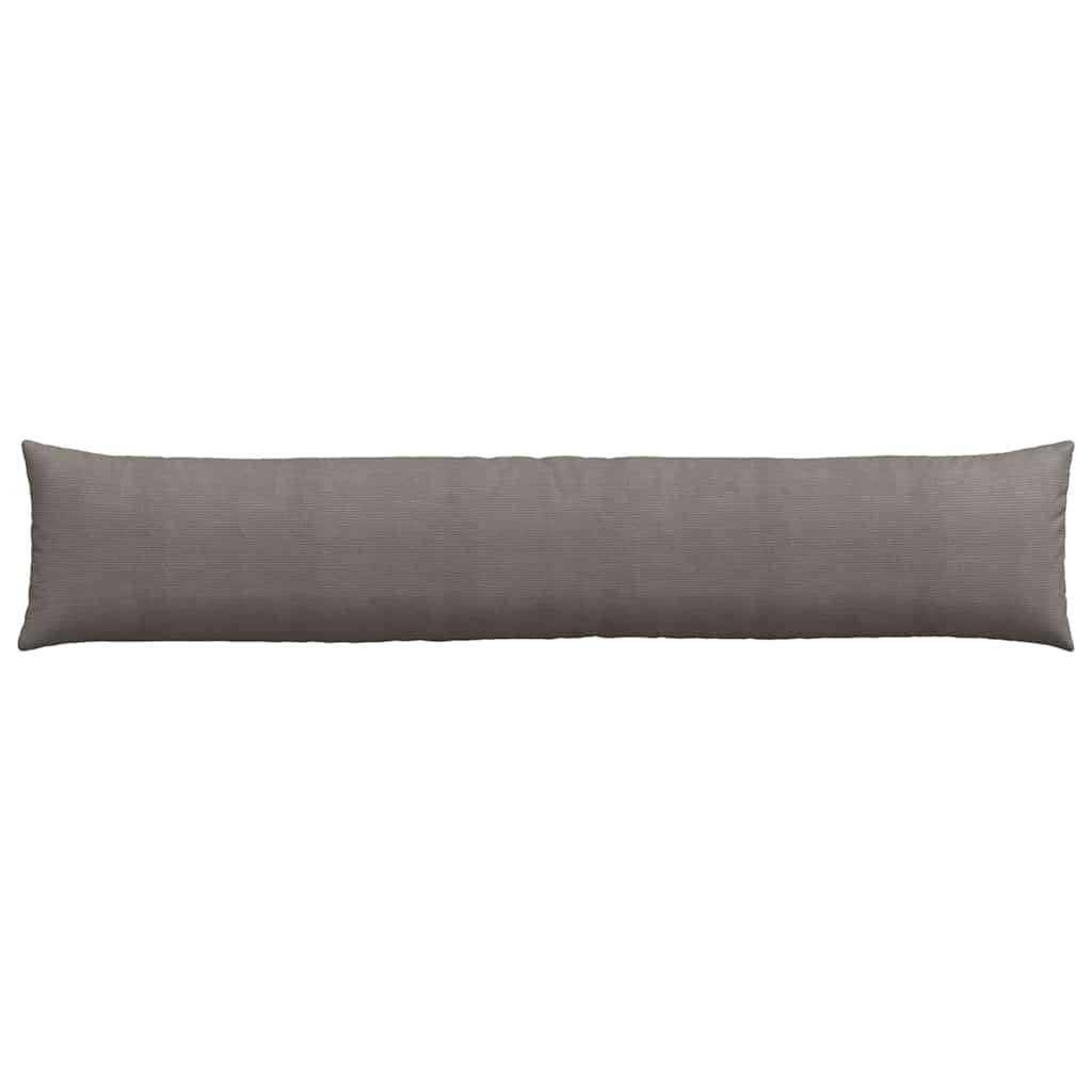 vidaXL Poduszki na sofę 2 pcs Jasnoszary 200 x 40 cm