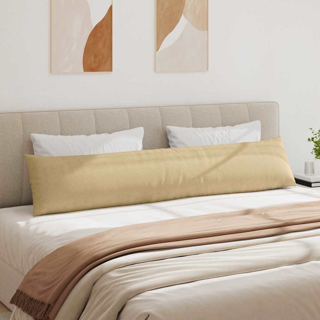 vidaXL Poduszki na sofę 2 pcs Szary zielony 200 x 40 cm