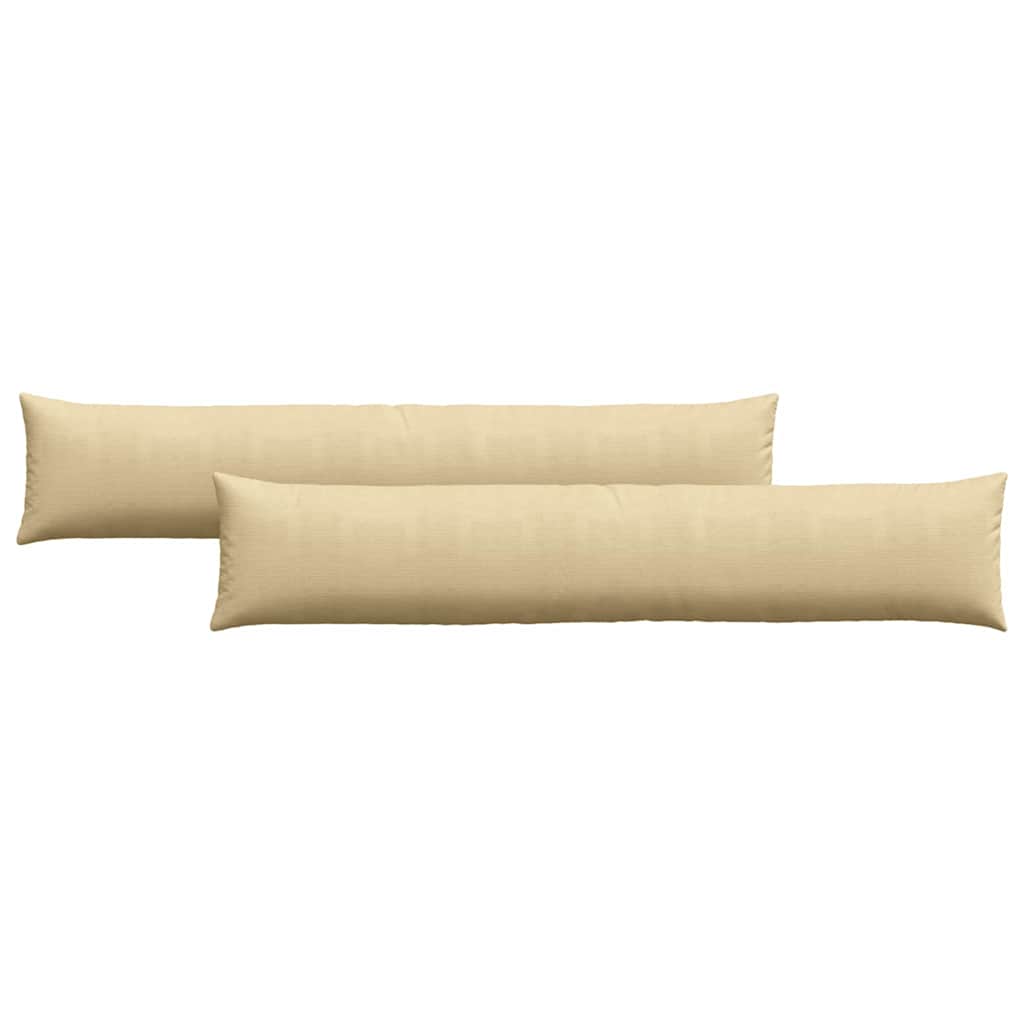 vidaXL Poduszki na sofę 2 pcs Szary zielony 200 x 40 cm