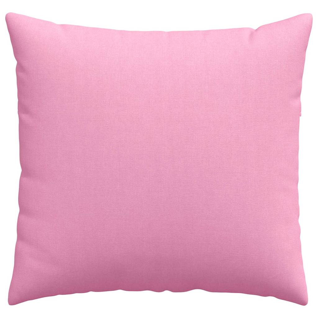 vidaXL Poduszki na sofę 2 pcs Różowy 45 x 45 cm tkanina