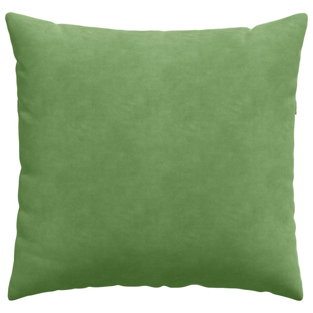 vidaXL Poduszki na sofę 2 pcs Jasnozielony 45 x 45 cm