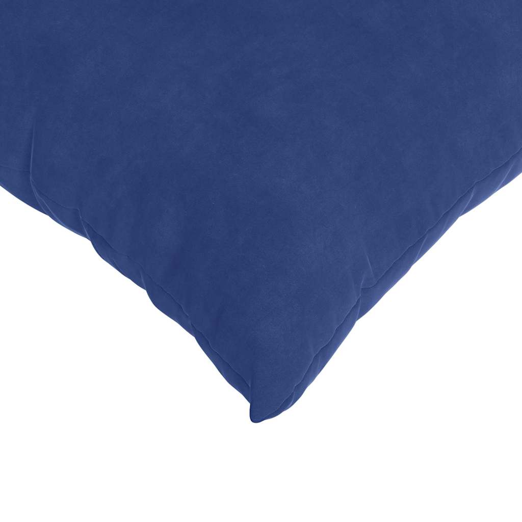 vidaXL Poduszki na sofę 2 pcs Niebieski policyjny 45 x 45 cm