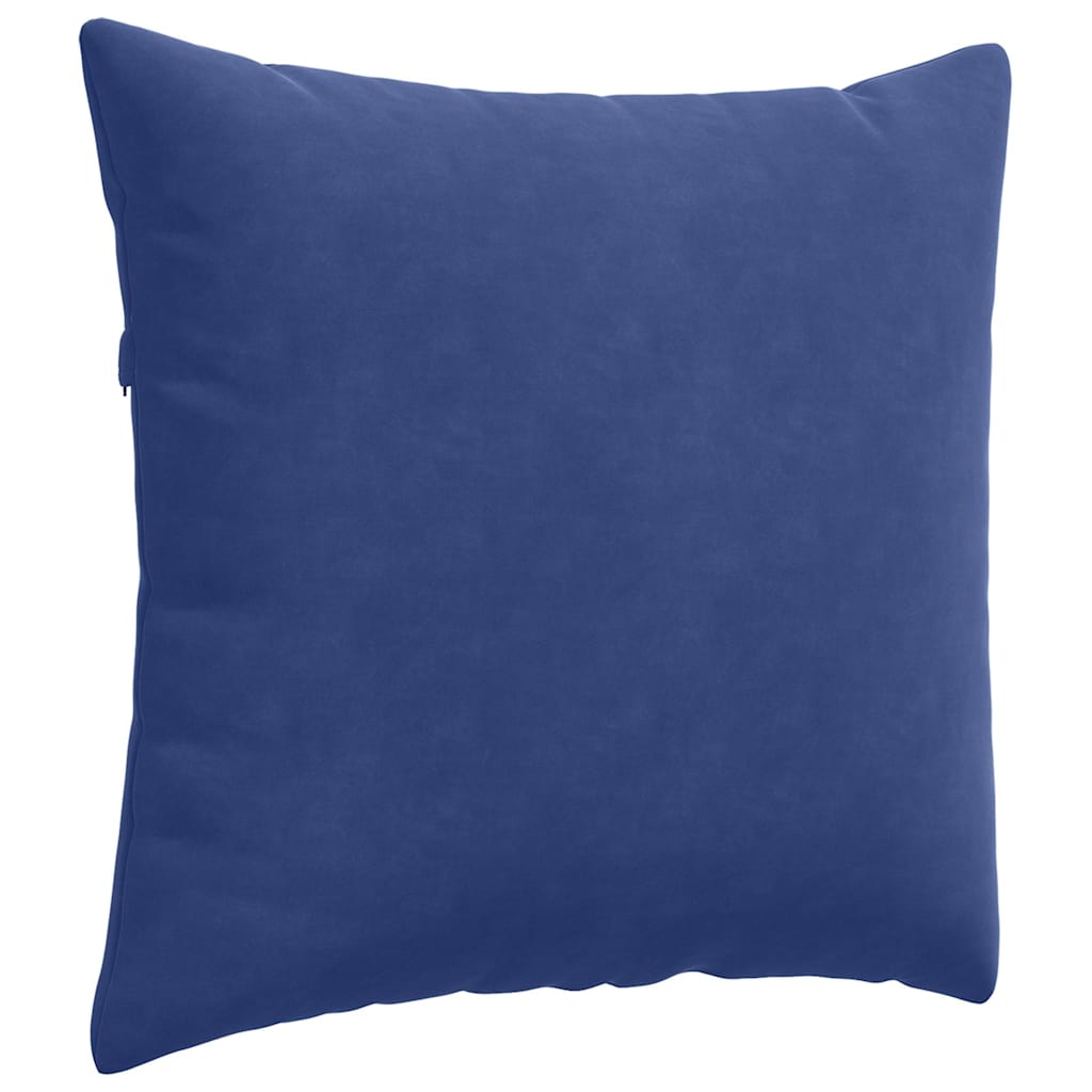 vidaXL Poduszki na sofę 2 pcs Niebieski policyjny 45 x 45 cm