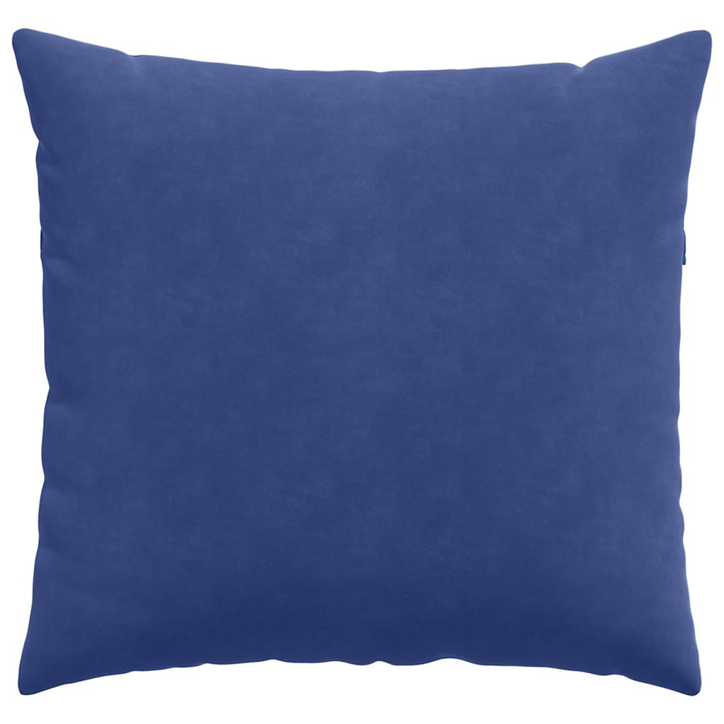 vidaXL Poduszki na sofę 2 pcs Niebieski policyjny 45 x 45 cm