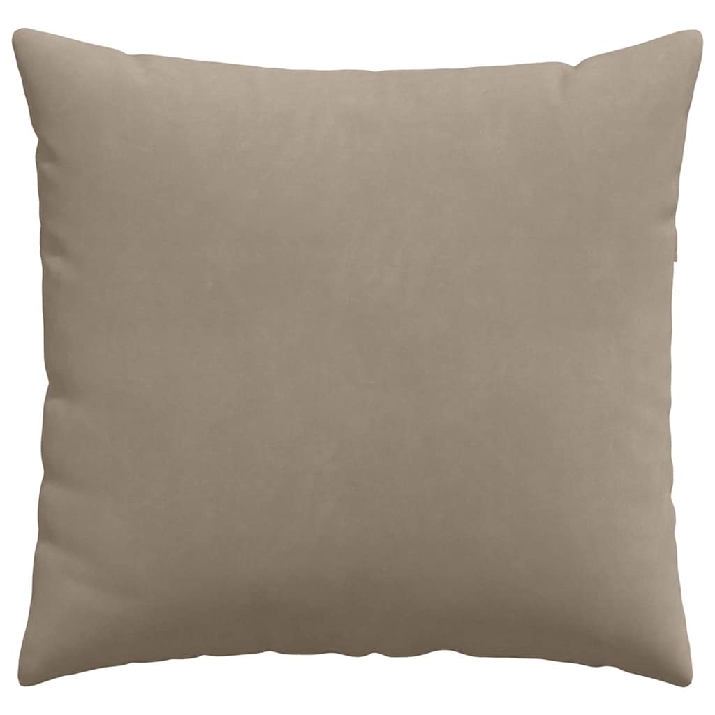 vidaXL Poduszki na sofę 2 pcs Ciemnoszary 45 x 45 cm tkanina