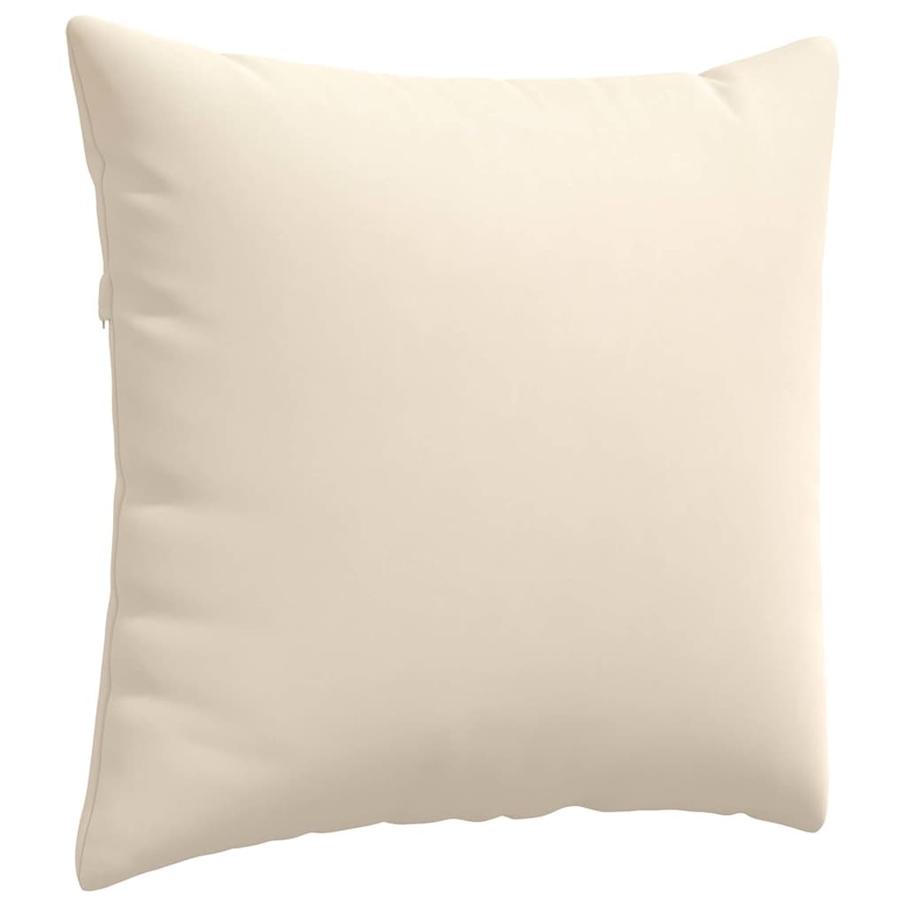 vidaXL Poduszki na sofę 2 pcs Beżowy 45 x 45 cm tkanina