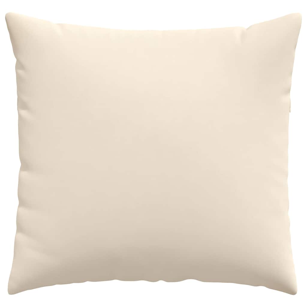 vidaXL Poduszki na sofę 2 pcs Beżowy 45 x 45 cm tkanina