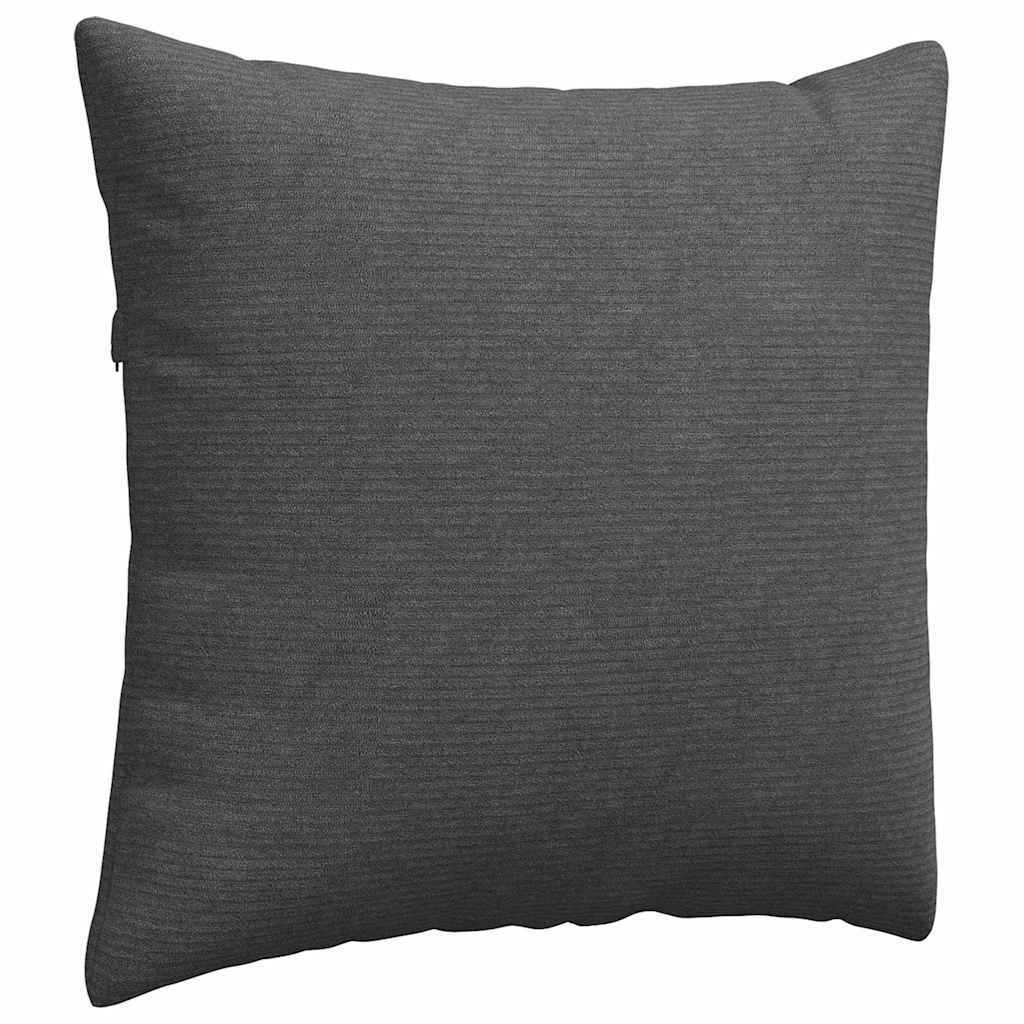 vidaXL Poduszki na sofę 2 pcs Ciemnoszary 45 x 45 cm