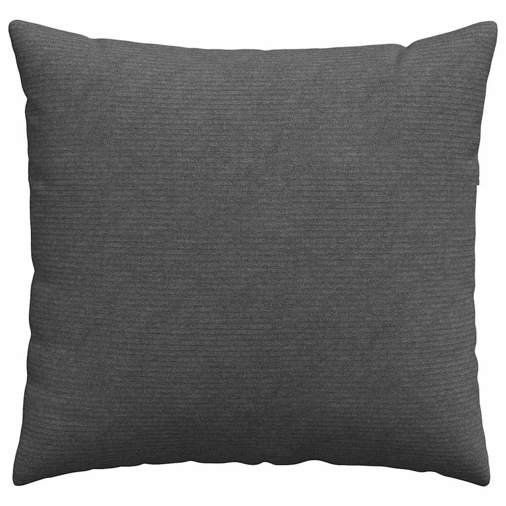 vidaXL Poduszki na sofę 2 pcs Ciemnoszary 45 x 45 cm