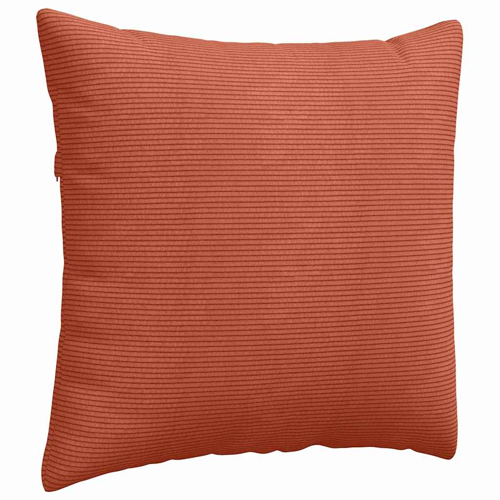 vidaXL Poduszki na sofę 2 pcs Czerwono-pomarańczowy 45 x 45 cm