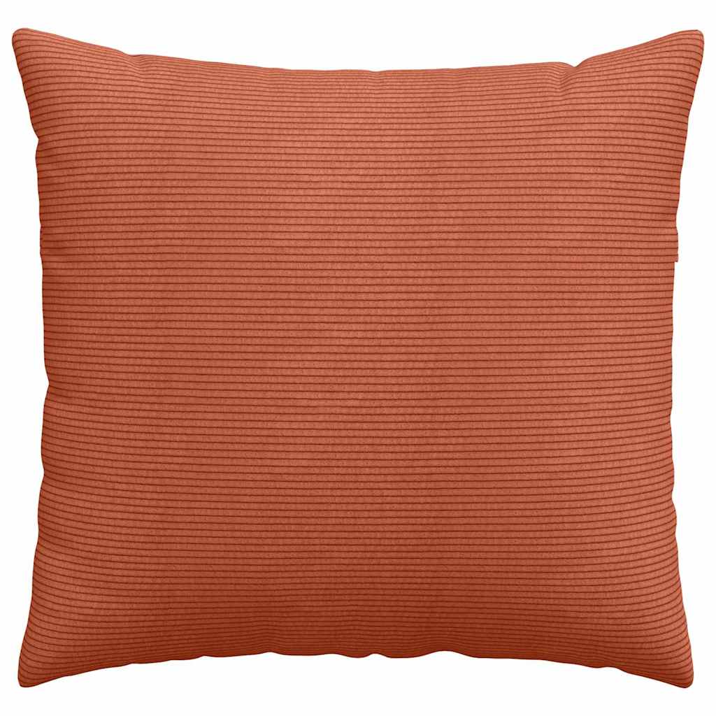 vidaXL Poduszki na sofę 2 pcs Czerwono-pomarańczowy 45 x 45 cm