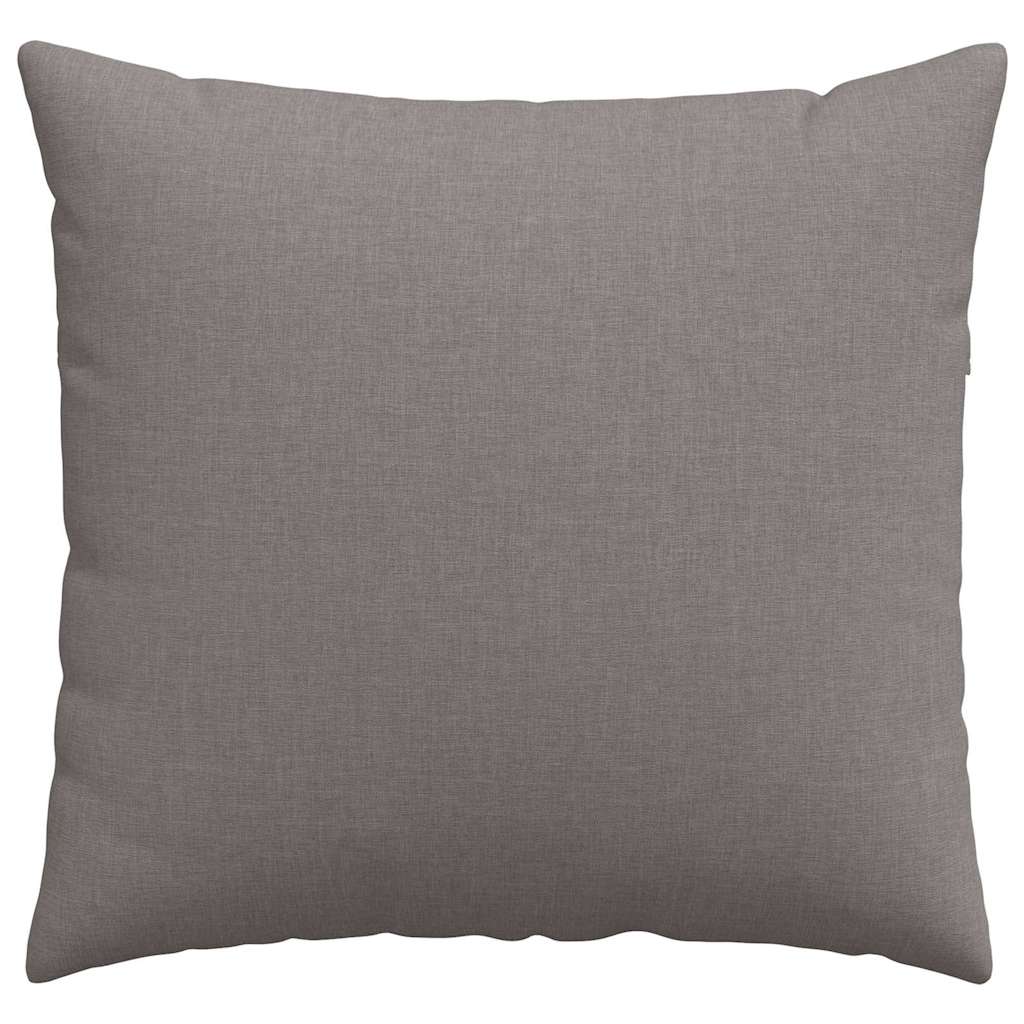 vidaXL Poduszki na sofę 2 pcs Ciemnoszary 50 x 50 cm tkanina