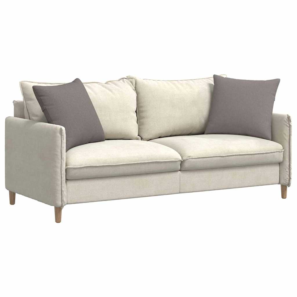 vidaXL Poduszki na sofę 2 pcs Ciemnoszary 50 x 50 cm tkanina
