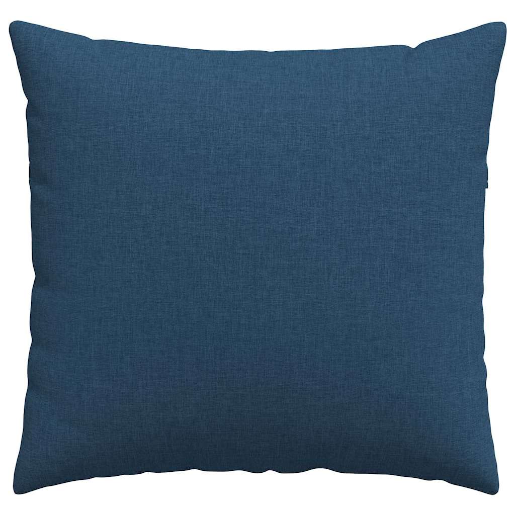 vidaXL Poduszki na sofę 2 pcs Niebieski 50 x 50 cm tkanina