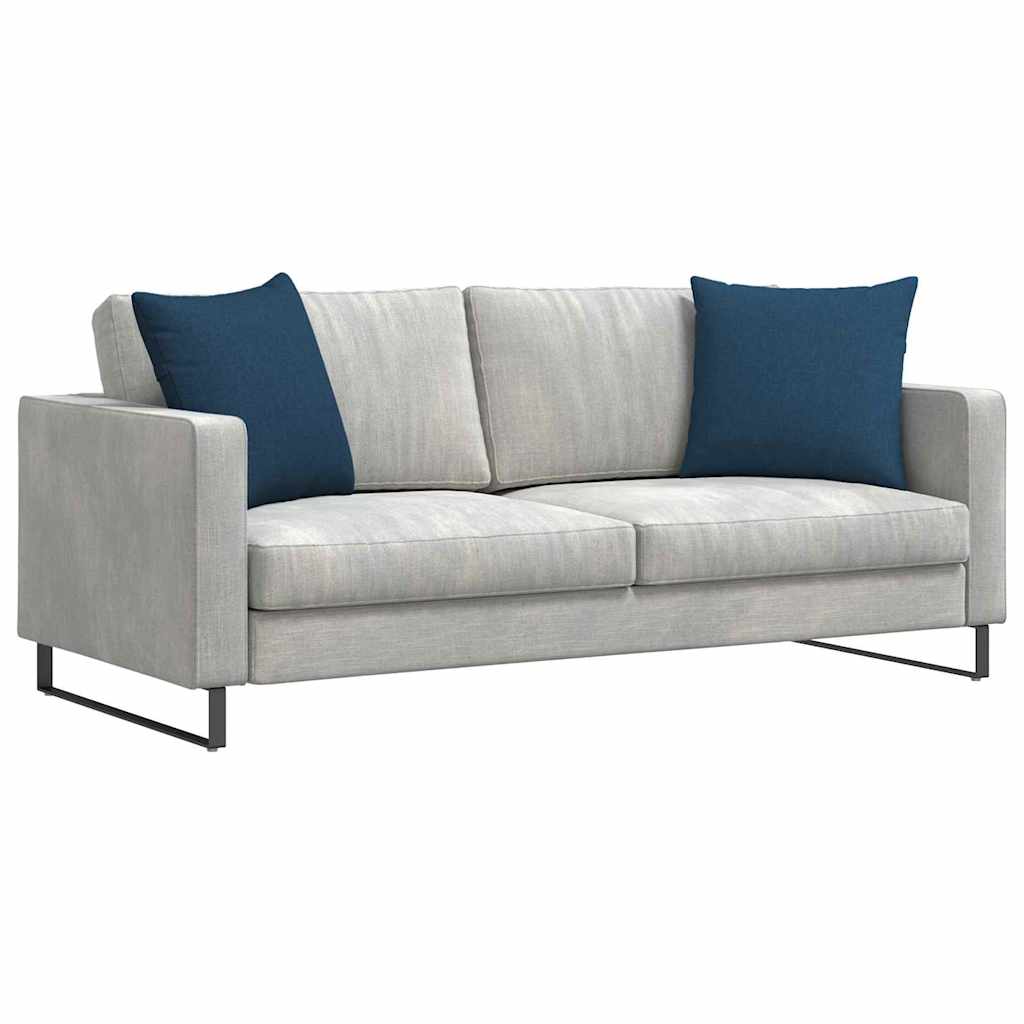 vidaXL Poduszki na sofę 2 pcs Niebieski 50 x 50 cm tkanina