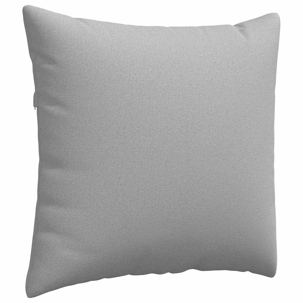 vidaXL Poduszki na sofę 2 pcs Szary chmur 50 x 50 cm tkanina