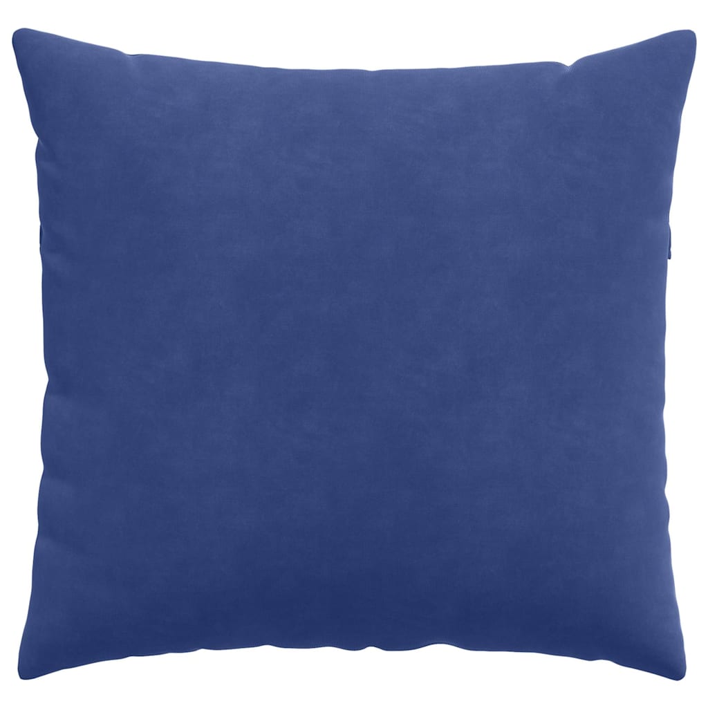 vidaXL Poduszki na sofę 2 pcs Niebieski policyjny 50 x 50 cm