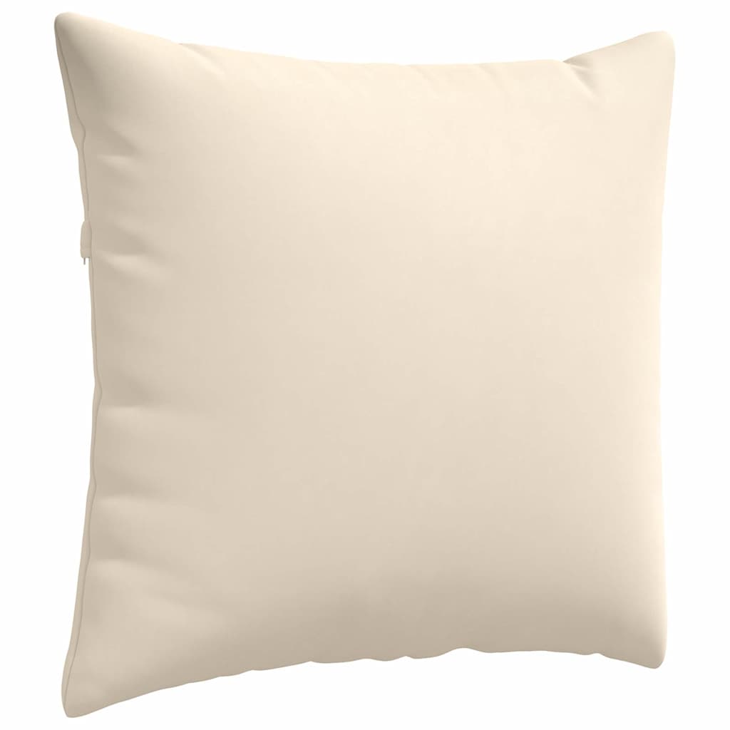vidaXL Poduszki na sofę 2 pcs Beżowy 50 x 50 cm tkanina