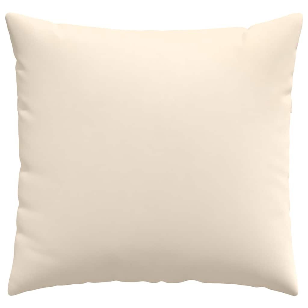 vidaXL Poduszki na sofę 2 pcs Beżowy 50 x 50 cm tkanina