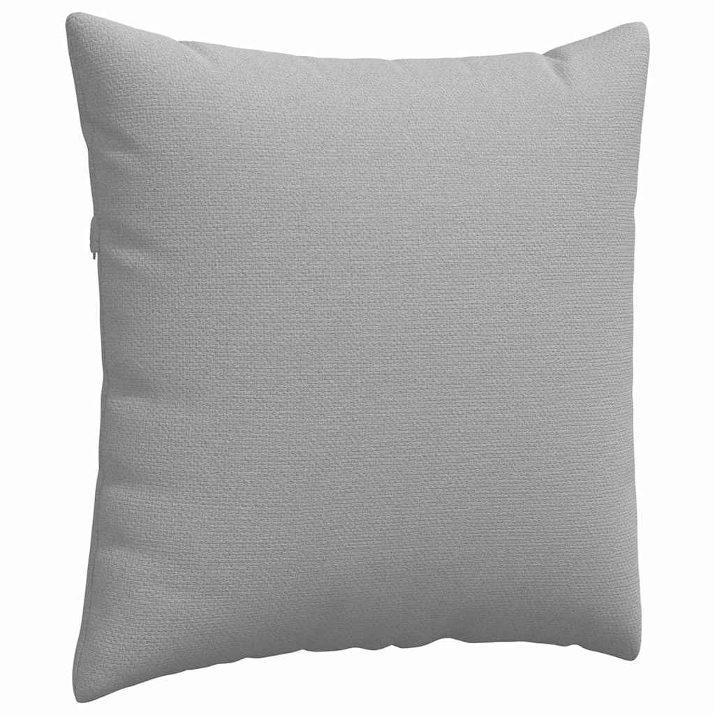 vidaXL Poduszki na sofę 2 pcs Szary chmur 60 x 60 cm tkanina