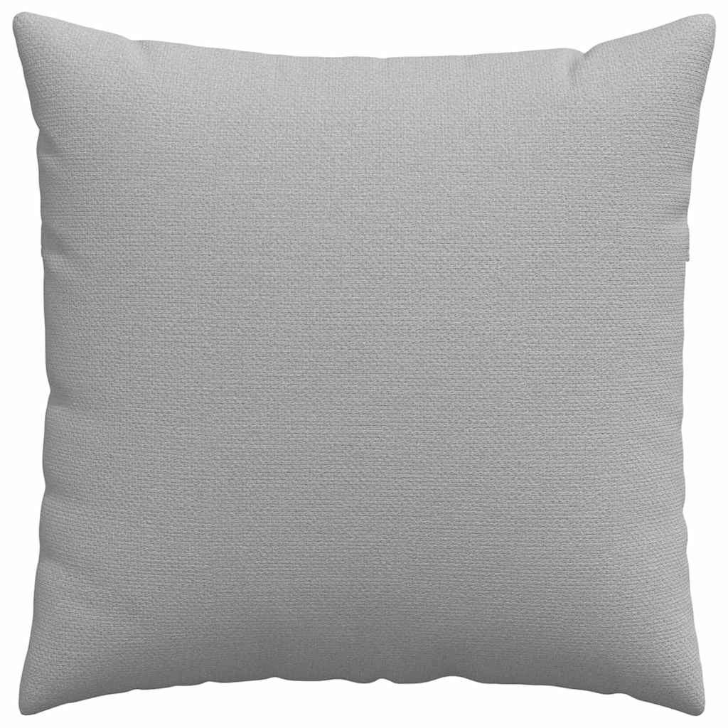vidaXL Poduszki na sofę 2 pcs Szary chmur 60 x 60 cm tkanina
