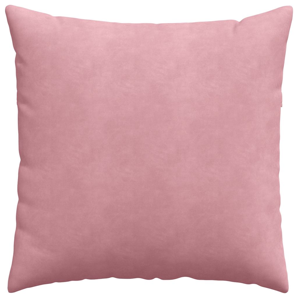 vidaXL Poduszki na sofę 2 pcs Różowy 60 x 60 cm Tkanina sztruksowa