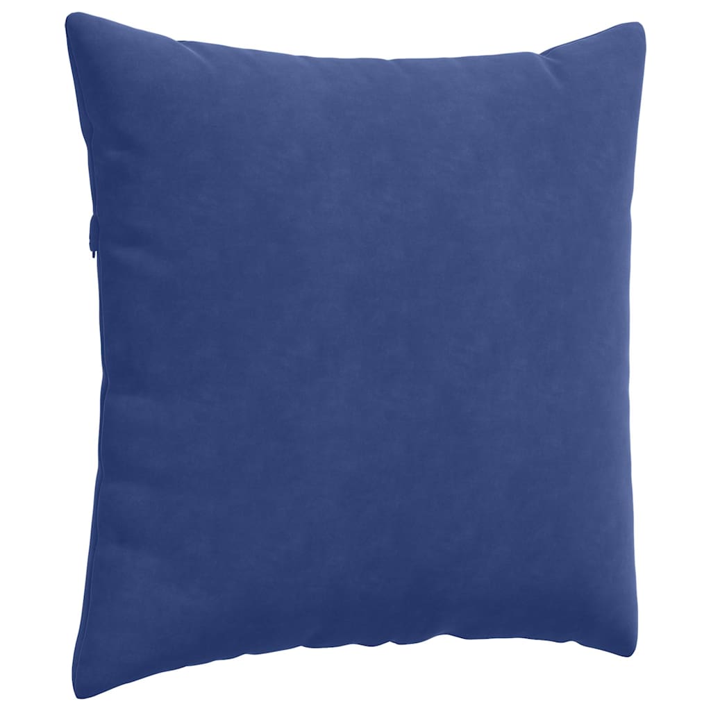 vidaXL Poduszki na sofę 2 pcs Niebieski policyjny 60 x 60 cm