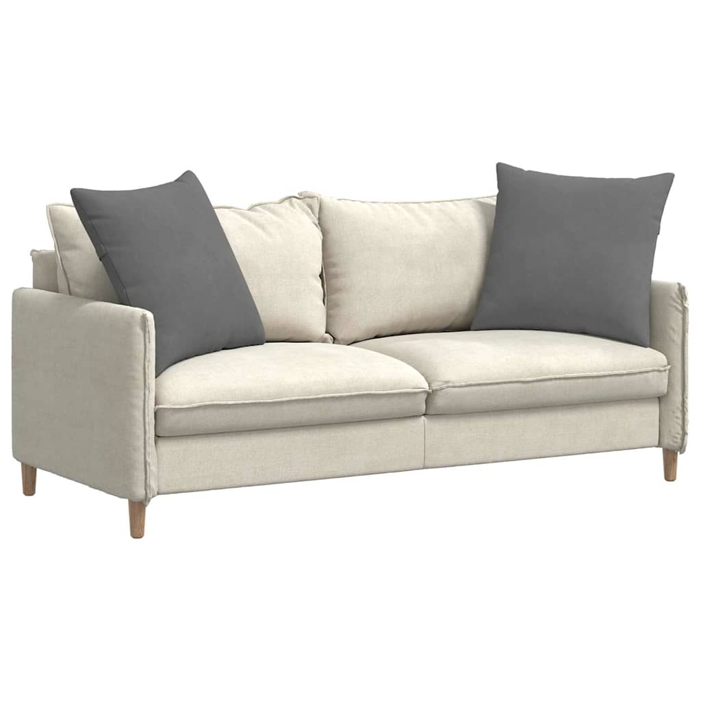 vidaXL Poduszki na sofę 2 pcs Ciemnoszary 60 x 60 cm tkanina