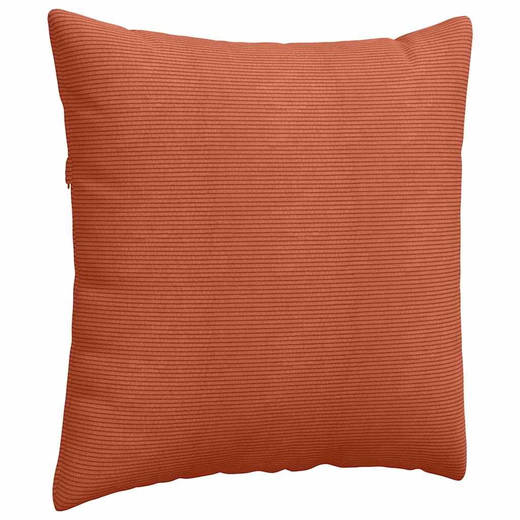 vidaXL Poduszki na sofę 2 pcs Czerwono-pomarańczowy 60 x 60 cm