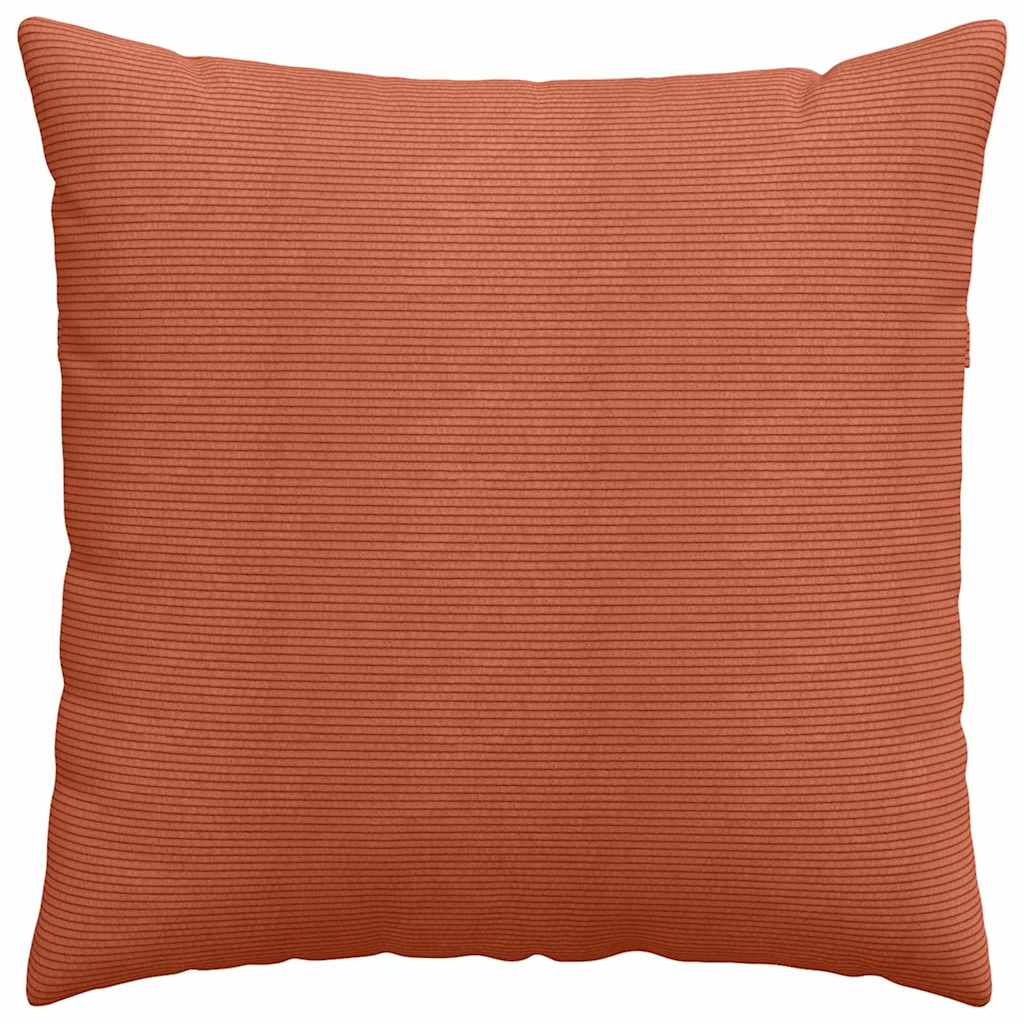 vidaXL Poduszki na sofę 2 pcs Czerwono-pomarańczowy 60 x 60 cm