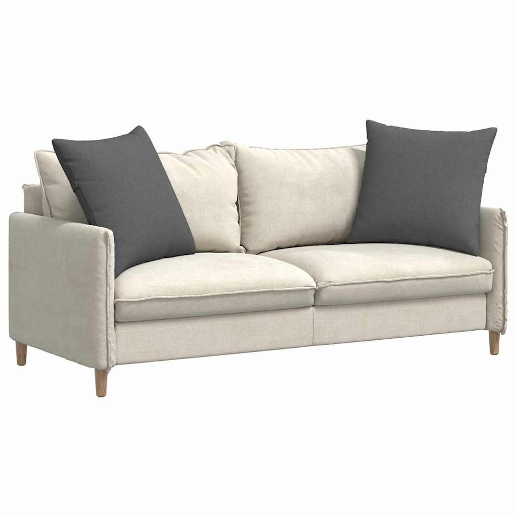 vidaXL Poduszki na sofę 2 pcs Ciemnoszary 80 x 80 cm tkanina