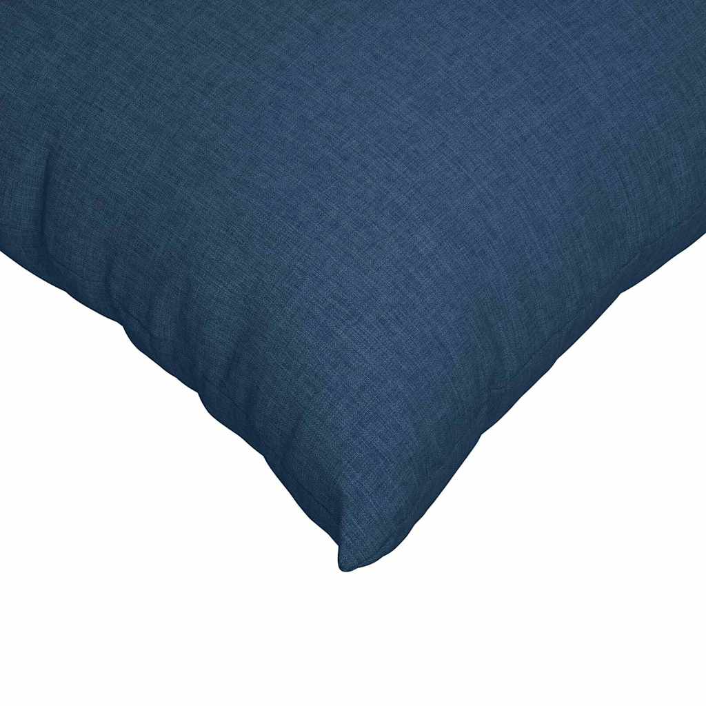vidaXL Poduszki na sofę 2 pcs Niebieski 80 x 80 cm tkanina