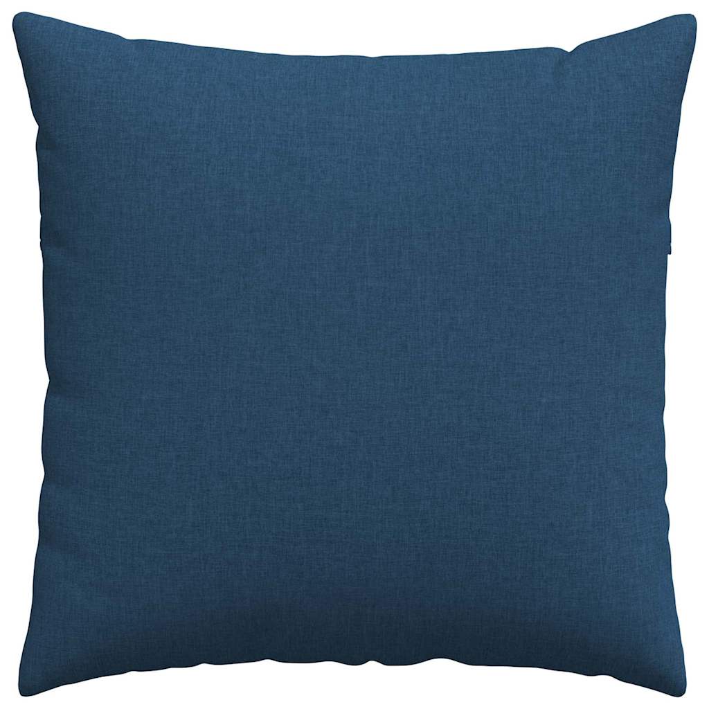 vidaXL Poduszki na sofę 2 pcs Niebieski 80 x 80 cm tkanina