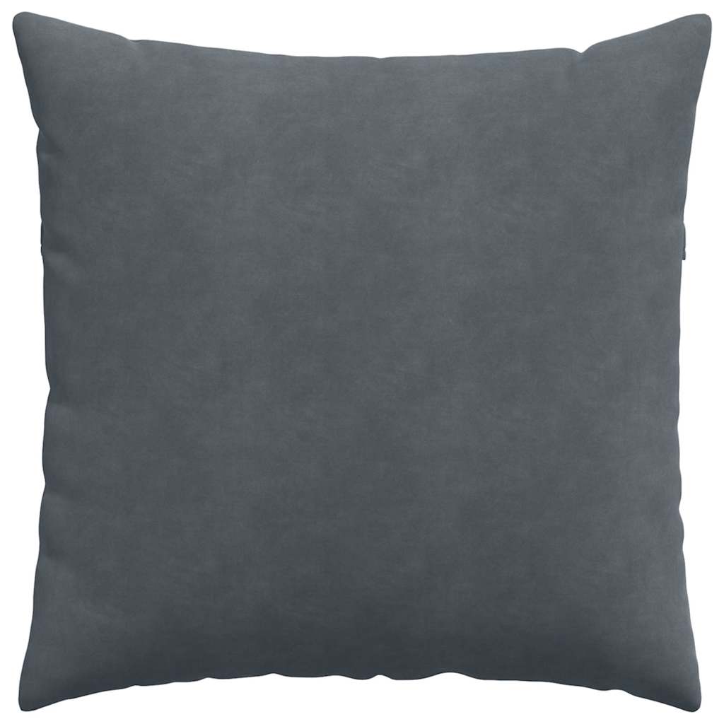 vidaXL Poduszki na sofę 2 pcs Ciemnoszary 80 x 80 cm