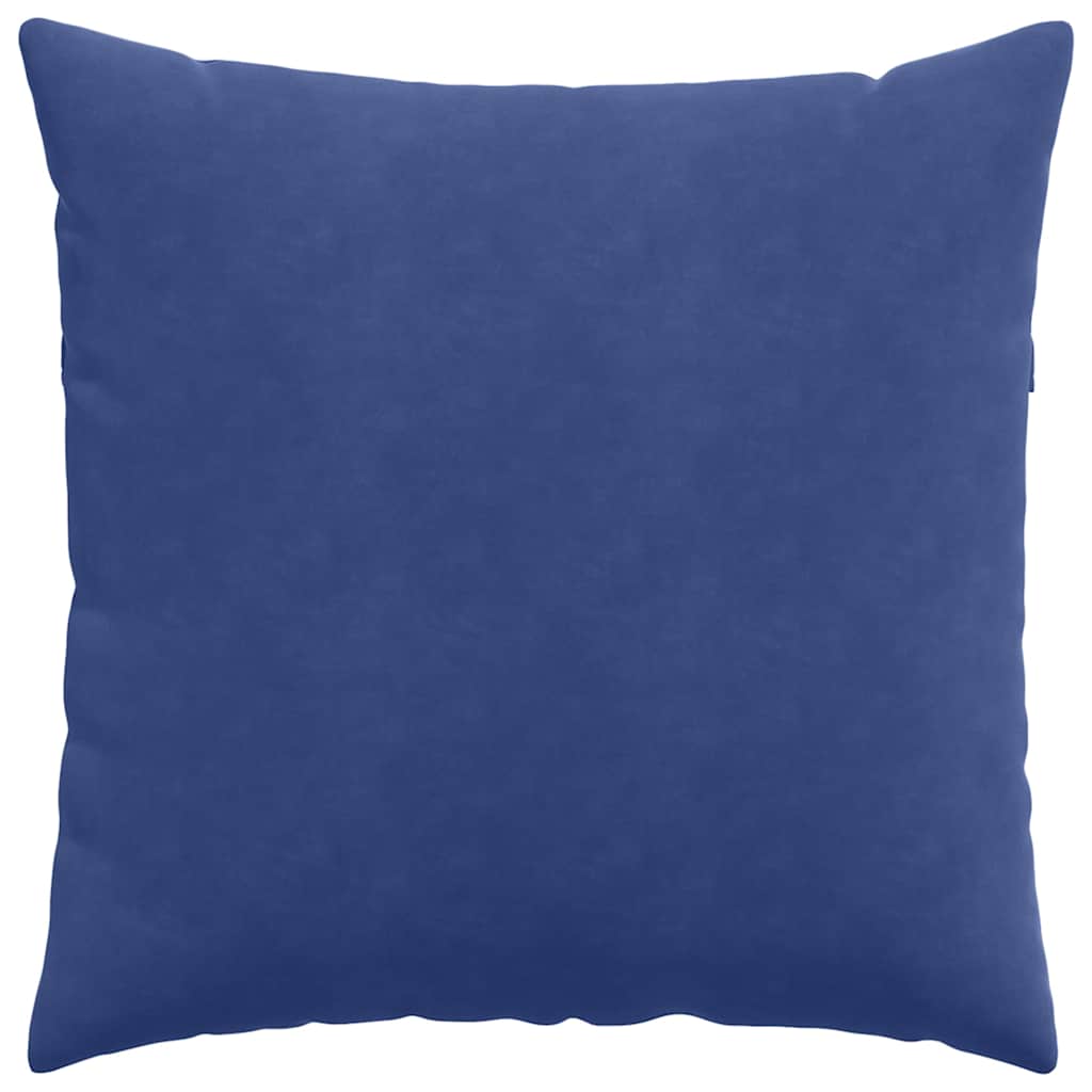 vidaXL Poduszki na sofę 2 pcs Niebieski policyjny 80 x 80 cm