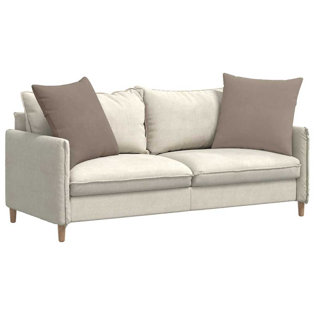 vidaXL Poduszki na sofę 2 pcs Ciemnoszary 80 x 80 cm tkanina