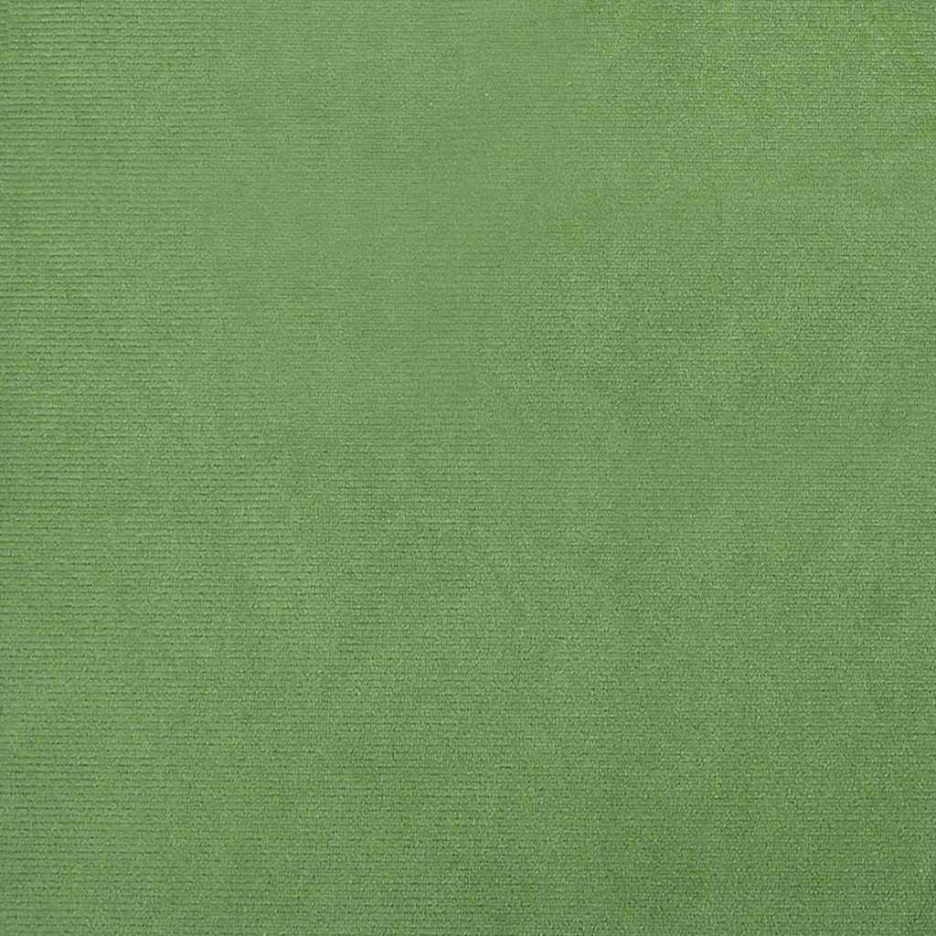 vidaXL Poduszki na siedziska 2 pcs Jasnozielony Ø30 x 13 cm Aksamit