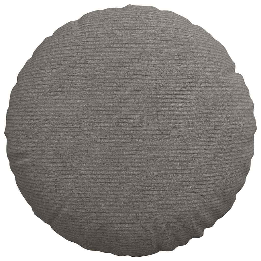 vidaXL Poduszki na siedziska 2 pcs Jasnoszary Ø 40 cm