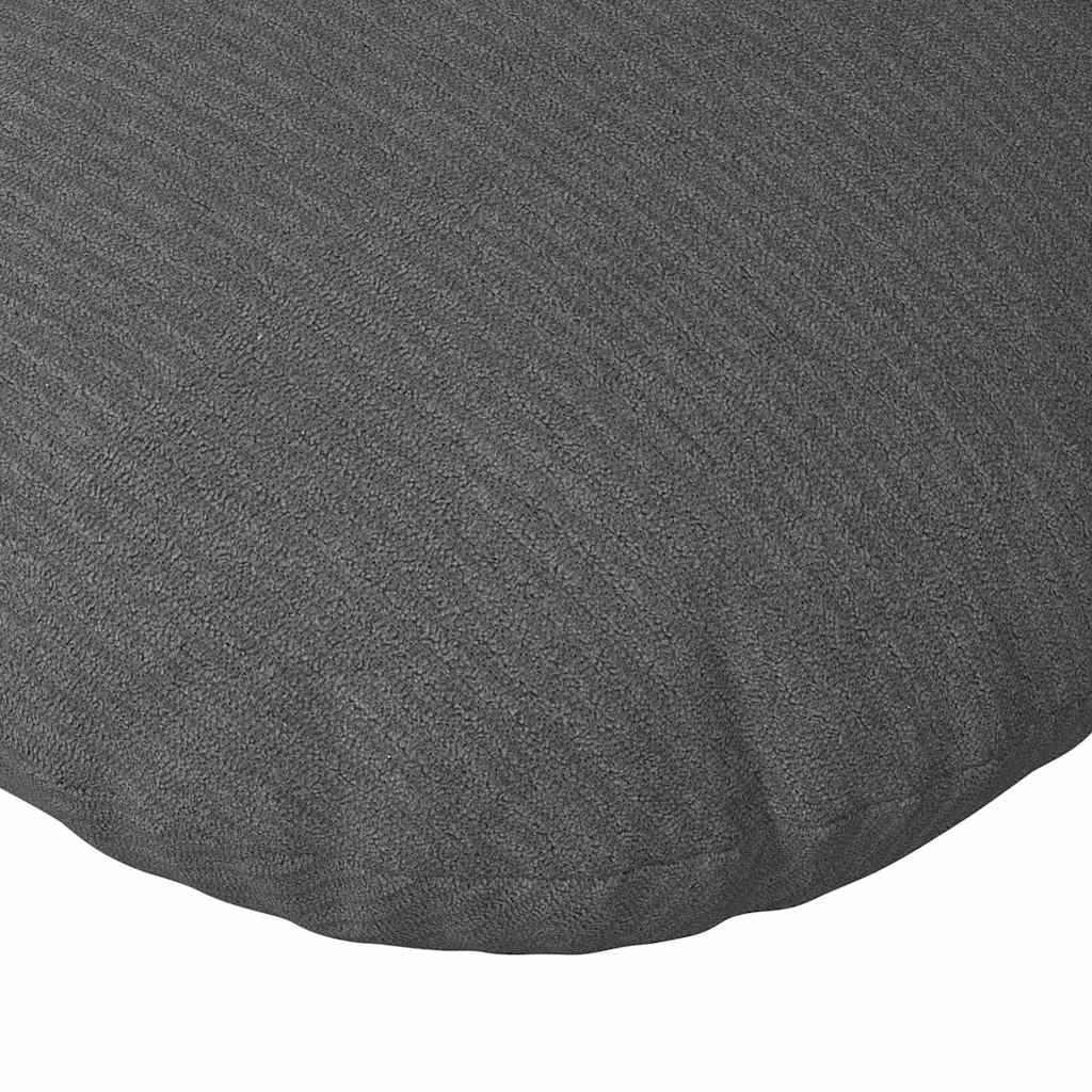 vidaXL Poduszki na siedziska 2 pcs Ciemnoszary Ø 40 cm