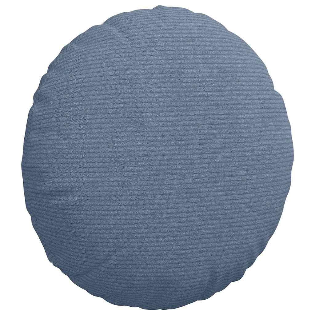 vidaXL Poduszki na siedziska 2 pcs Niebieski Ø 40 cm