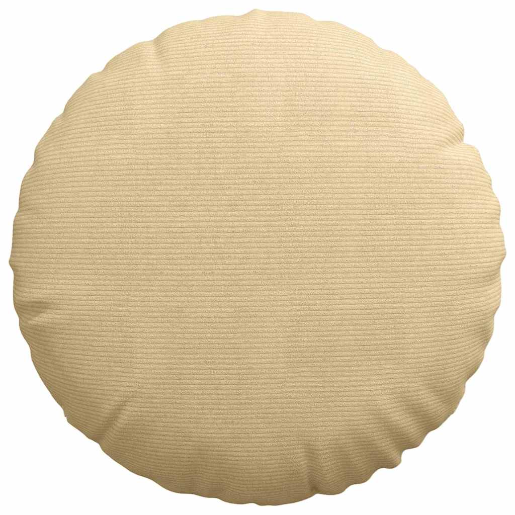 vidaXL Poduszki na siedziska 2 pcs Szary zielony Ø 80 cm