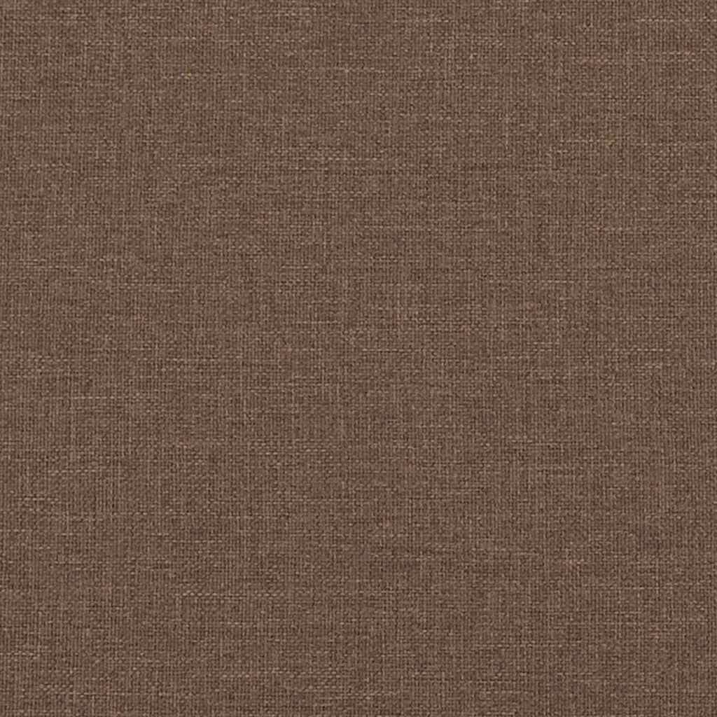 vidaXL Poduszki Wałkowe 2 pcs Brązowy Ø 15 x 40 cm tkanina