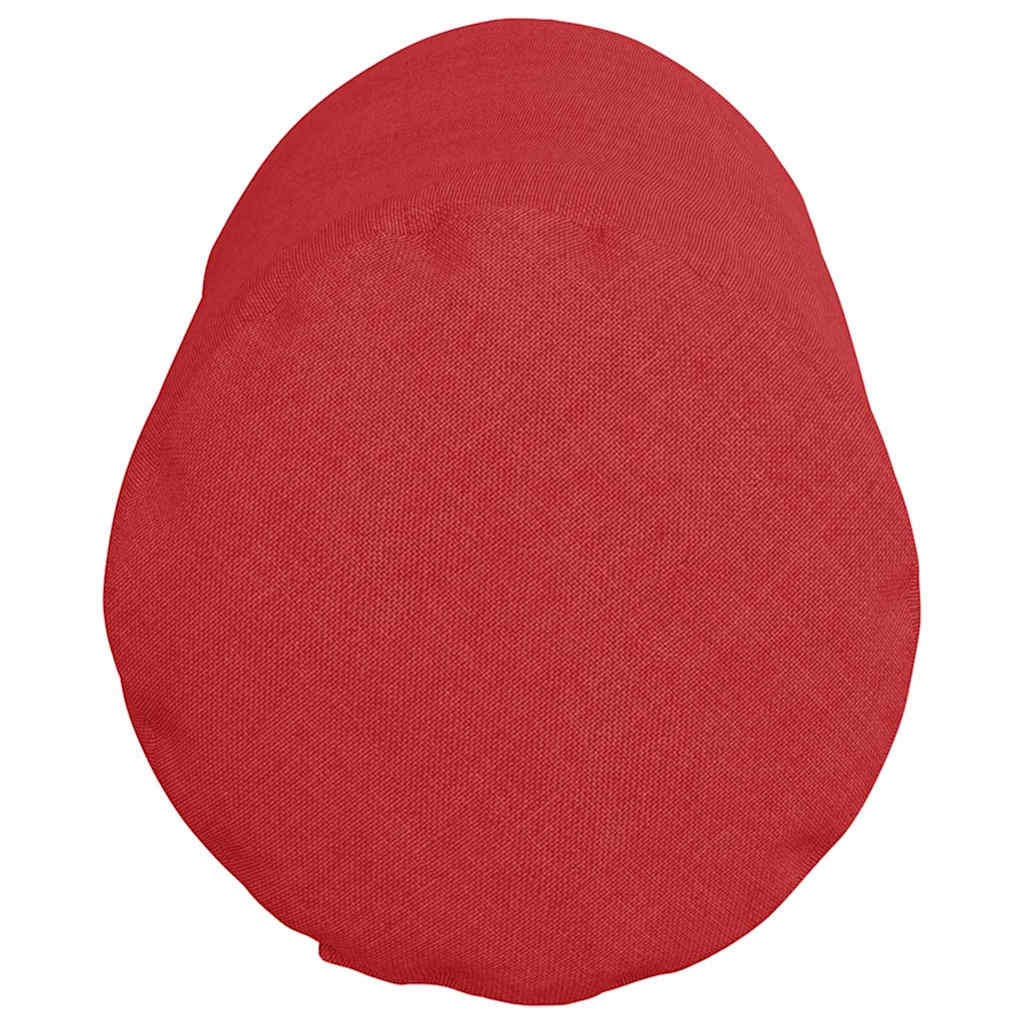 vidaXL Poduszki Wałkowe 2 pcs Czerwony Ø 15 x 40 cm tkanina