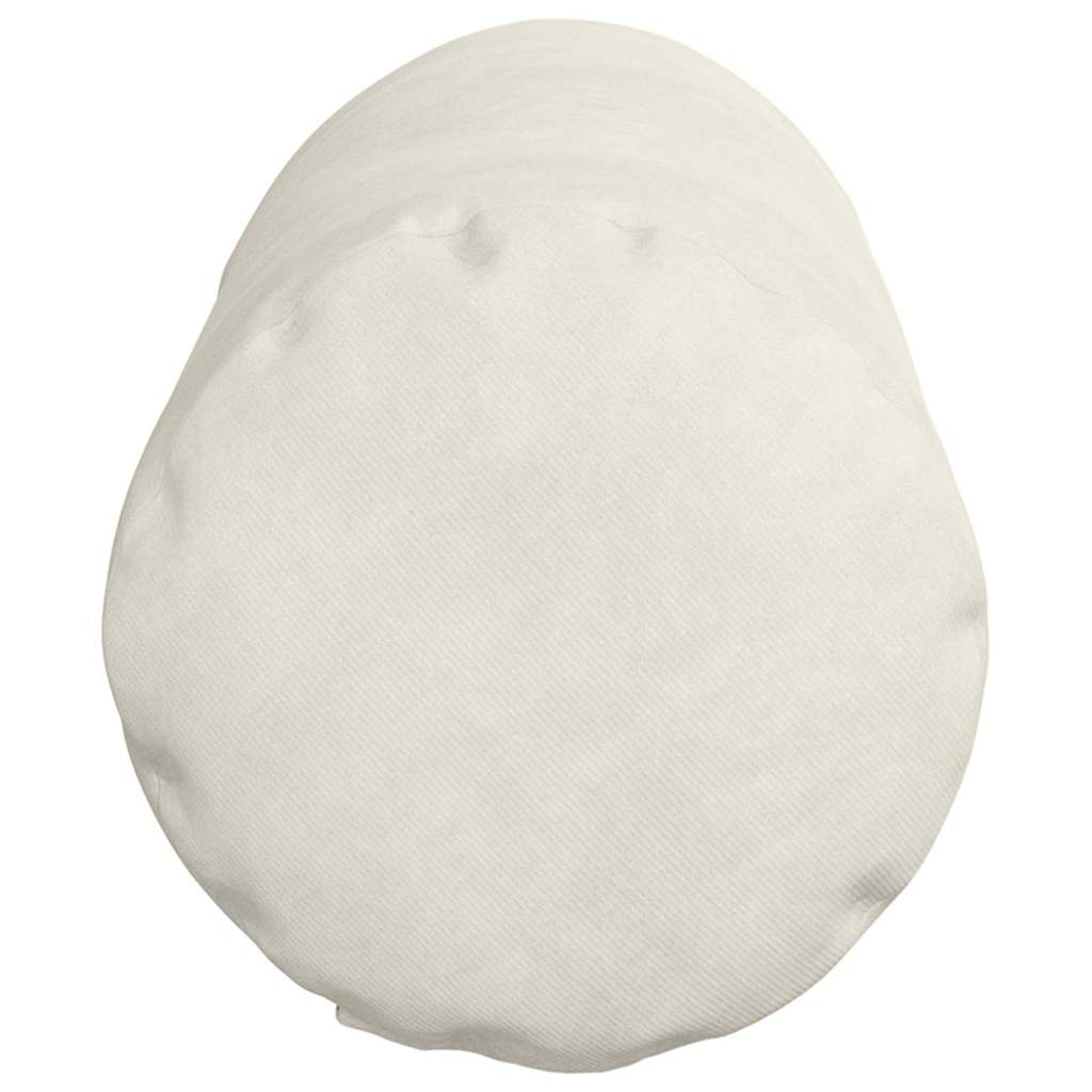 vidaXL Poduszki Wałkowe 2 pcs Kremowy Ø 15 x 40 cm Tkanina sztruksowa
