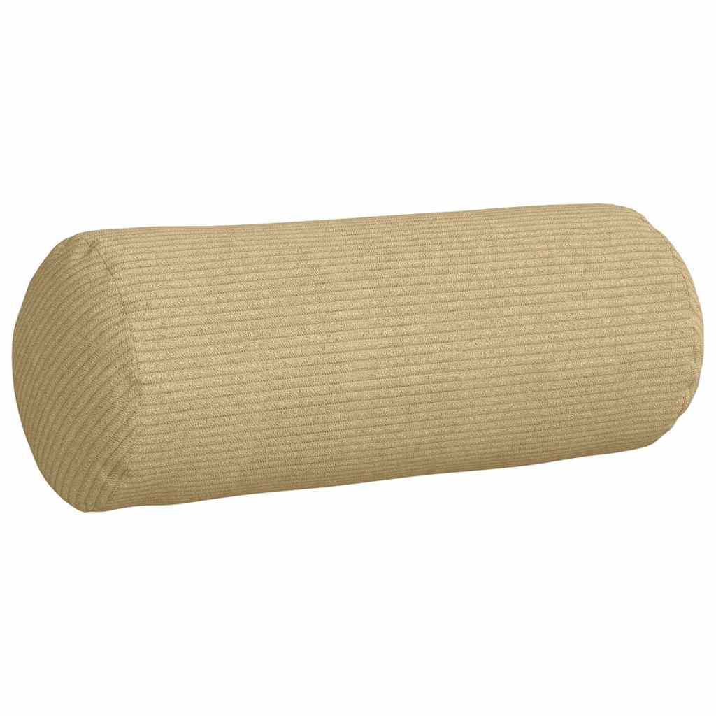 vidaXL Poduszki Wałkowe 2 pcs Szary zielony Ø 15 x 40 cm