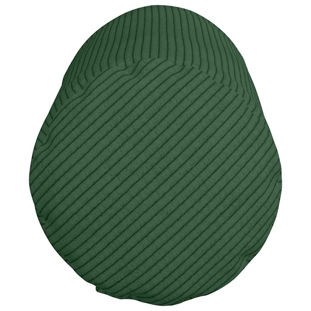 vidaXL Poduszki Wałkowe 2 pcs Ciemna zieleń Ø 15 x 40 cm